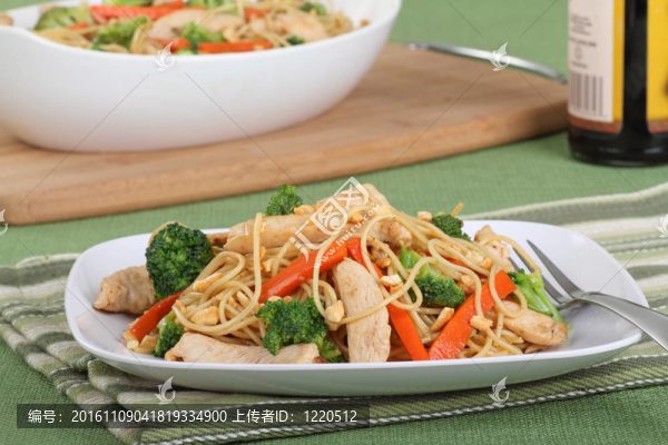 雞撈面餐