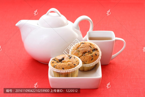 茶和松餅