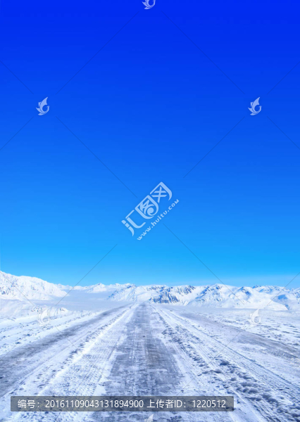 冬天的路