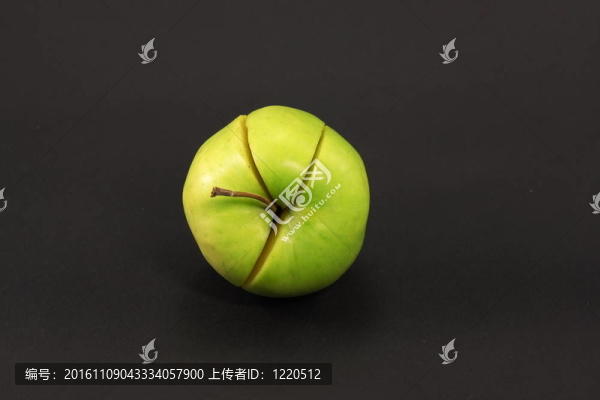 綠蘋果如圖