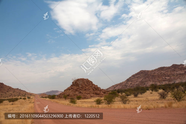 納米比亞的風景