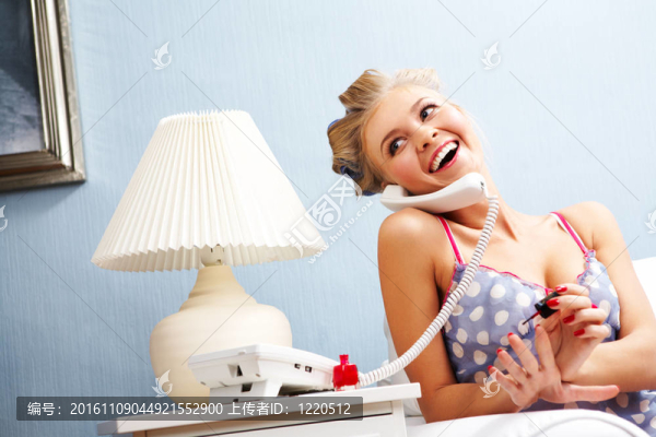 忙碌的女士