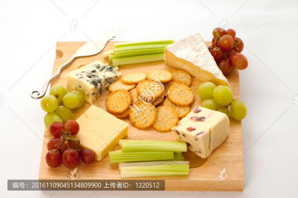 奶酪和餅干