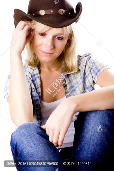 漂亮的西方女人