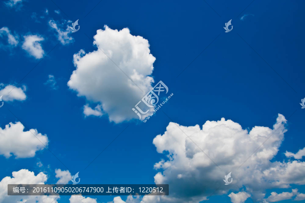 藍色的天空