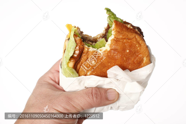 快餐食品漢堡包