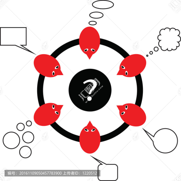 關(guān)于一個(gè)問題的爭論的團(tuán)隊(duì)；圖像