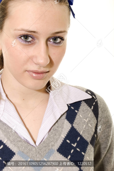 一個年輕女孩的肖像