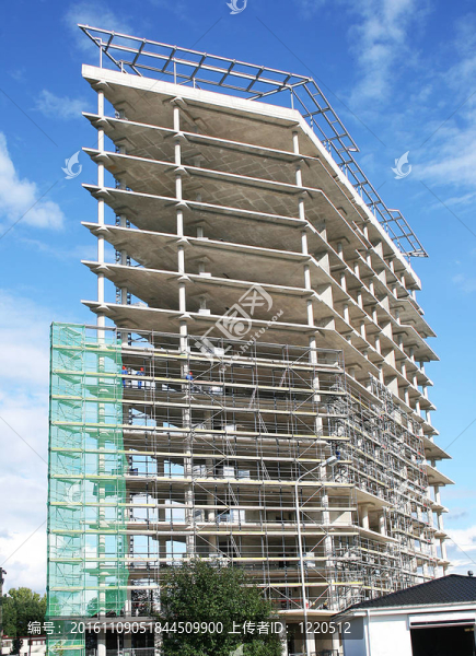 建立了多層建筑