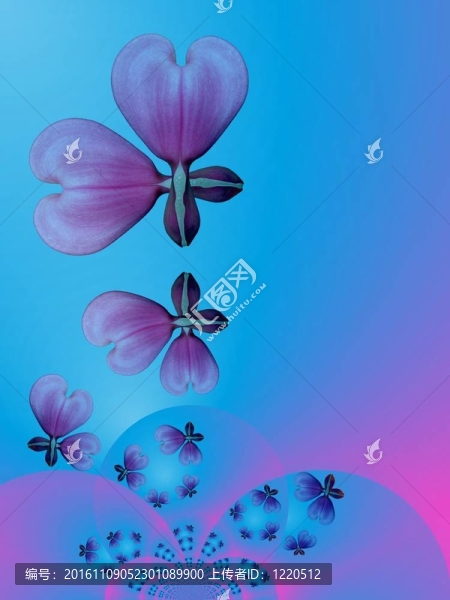心中的花
