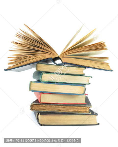 打開的書