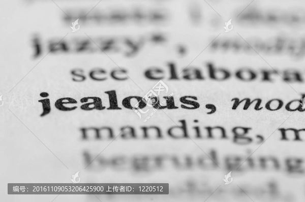 字典系列-嫉妒