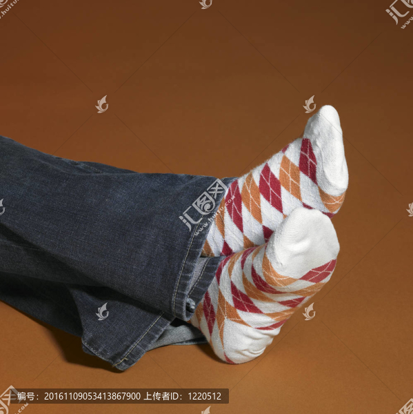 襪子擱腳