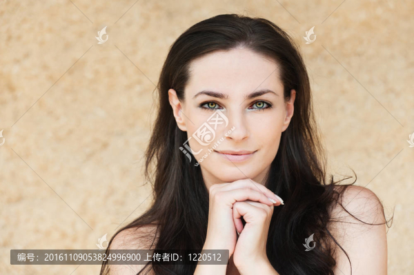 畫(huà)像可愛(ài)的女人