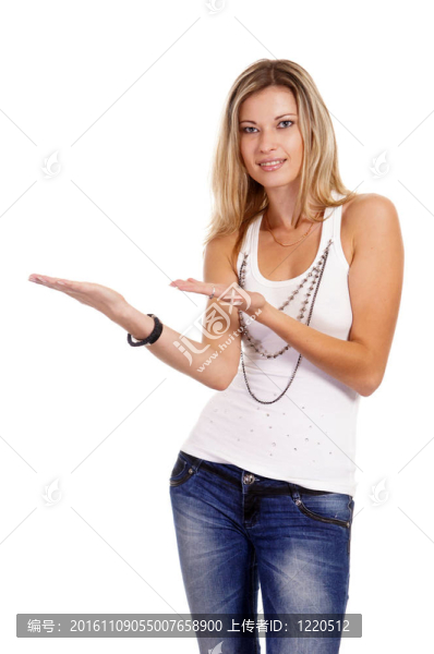 可愛的女孩畫像