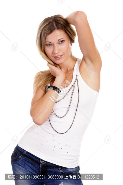 可愛(ài)的金發(fā)女郎