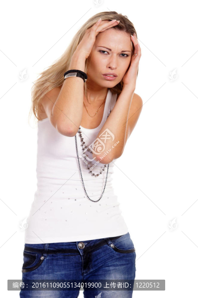 可愛的金發(fā)女郎