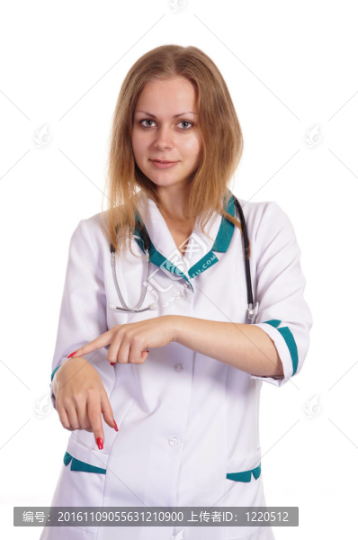 可愛的醫(yī)生的肖像