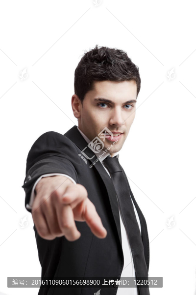 年輕的商人