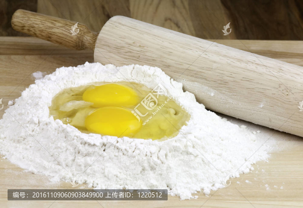 面粉和雞蛋