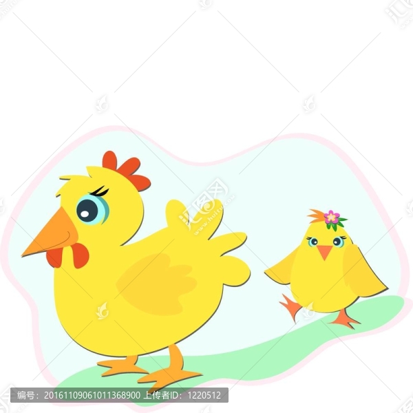 散步的雞