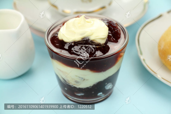 果醬和奶油