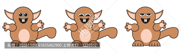 卡通人物插圖