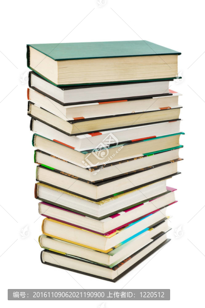 堆書