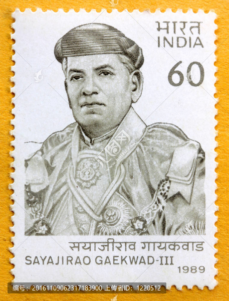 印度大約1989,Sayaji,Rao,Gaekwad