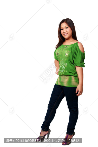 美麗的Hispanic,Woman