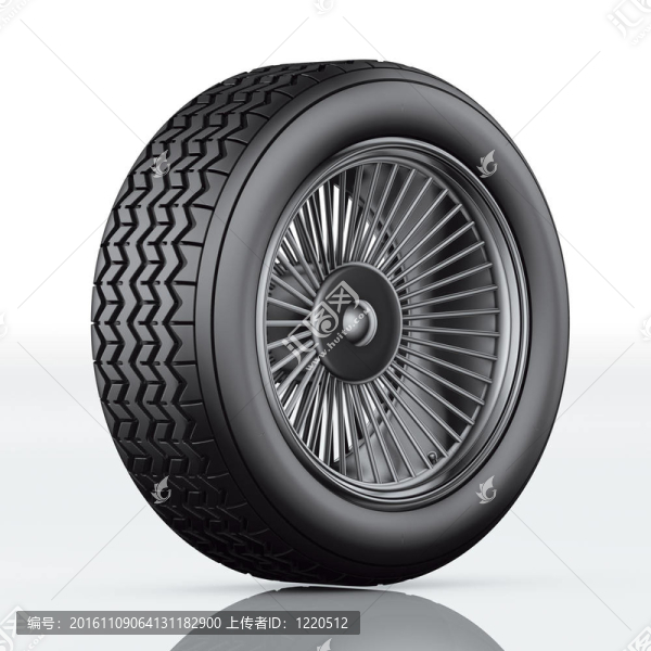 汽車輪胎的黑