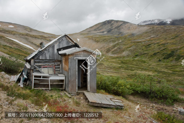 老歷史礦業(yè)小屋