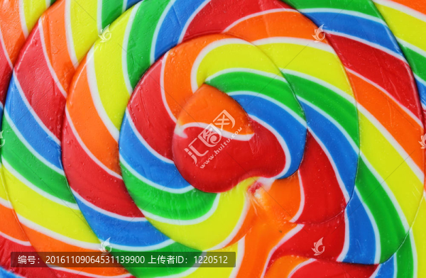 一個(gè)狂歡的棒棒糖特寫