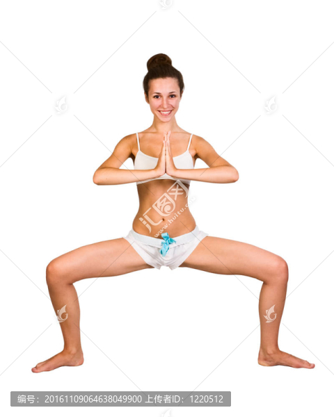 健身的女孩