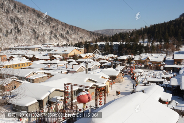 俯瞰雪鄉(xiāng)