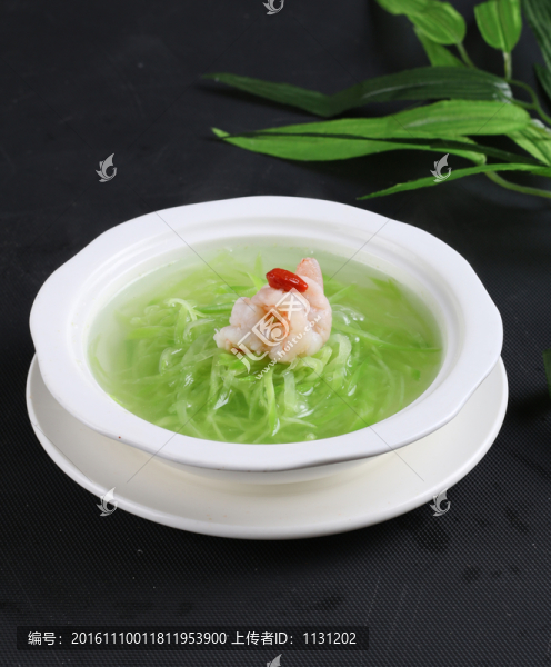 清湯蘿卜絲蝦球