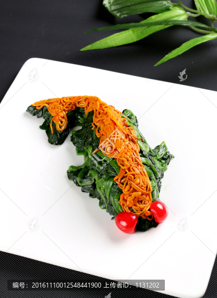 時蔬假魚