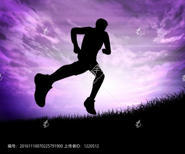 男人的剪影