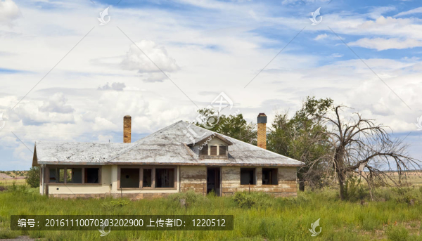 路線66幽靈般的家