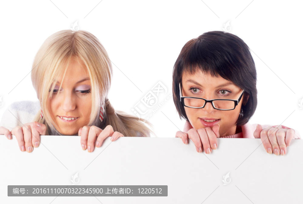 女人在白板