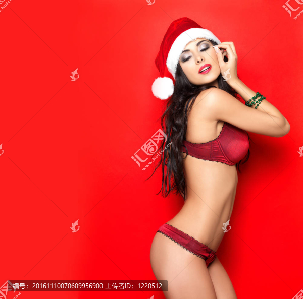 性感的紅色內(nèi)衣
