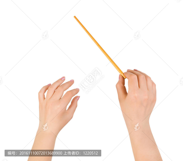 音樂指揮的手
