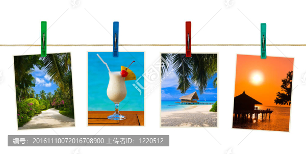 自然攝影在衣夾