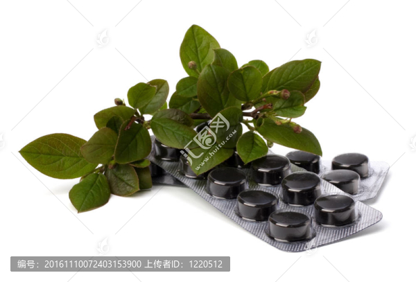 白背景中藥
