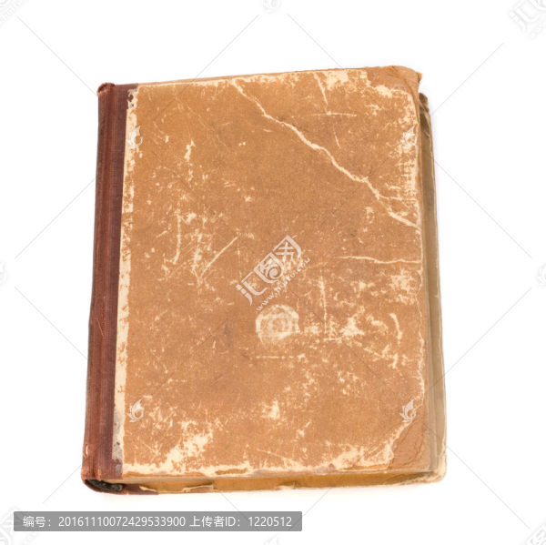 本破書孤立在白色背景