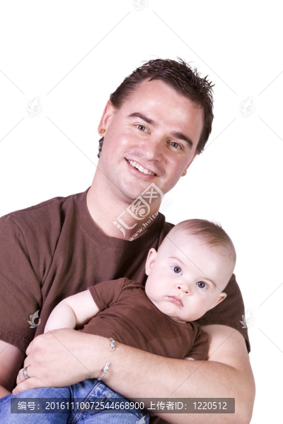 父親與兒子的姿勢