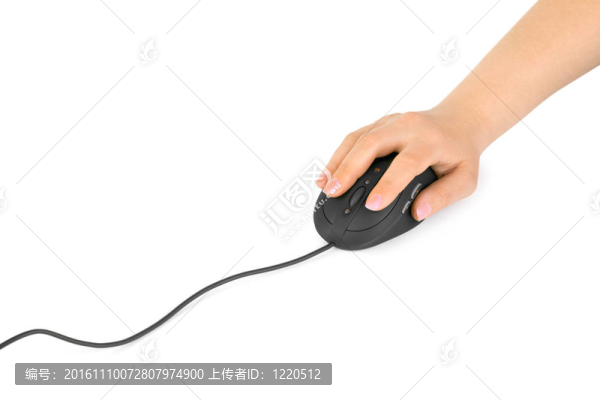 手和電腦鼠標(biāo)