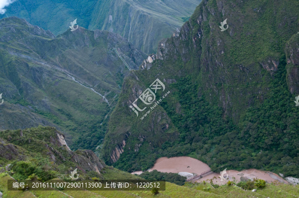 從馬丘比丘Urumamba江景