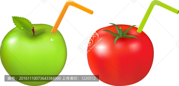 蘋果和番茄的小管
