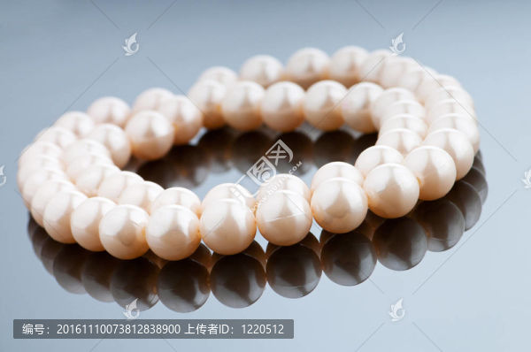 時(shí)尚與美麗概念珍珠項(xiàng)鏈